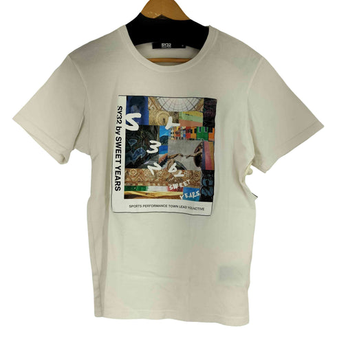 エスワイサーティトゥー SY32 by SWEET YEARS INK JET PHOTO TEE メンズ JPN:M