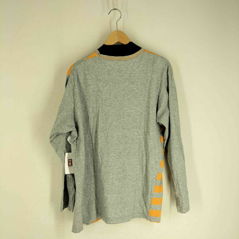 ポールスミス Paul Smith フロントボーダーL/Sカットソー 変形 ねじれ メンズ import:M