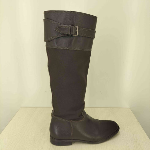 ザラ ZARA ベルト付きロングブーツ レディース 36