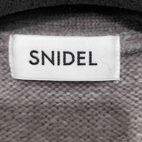 スナイデル snidel 2021AW アルパカ混 ファーライクレースニットカーディガン レディース ONE SIZE