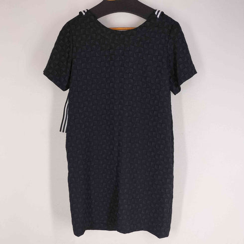 ポールスミスポール Paul Smith PAUL エンボス加工 バックリボンチュニックワンピース 半袖 レディース JPN:40