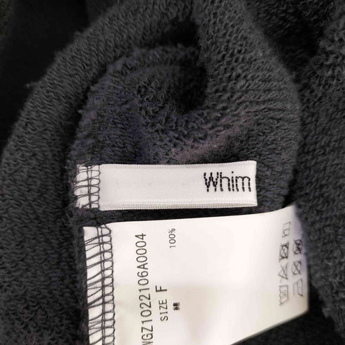 ウィムガゼット Whim Gazette 23AW フロッキーLOGOスウェット レディース FREE