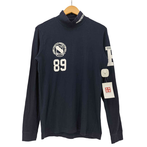 パーリーゲイツ PEARLY GATES ロゴプリント モックネック L/S カットソー メンズ JPN:4