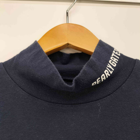パーリーゲイツ PEARLY GATES ロゴプリント モックネック L/S カットソー メンズ JPN:4