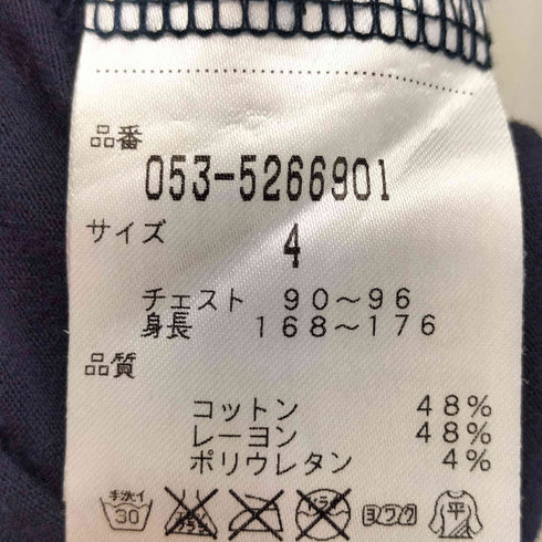 パーリーゲイツ PEARLY GATES ロゴプリント モックネック L/S カットソー メンズ JPN:4