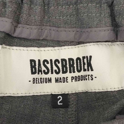 バージズブルック BASISBROEK サイドラインイージースラックス メンズ JPN:2