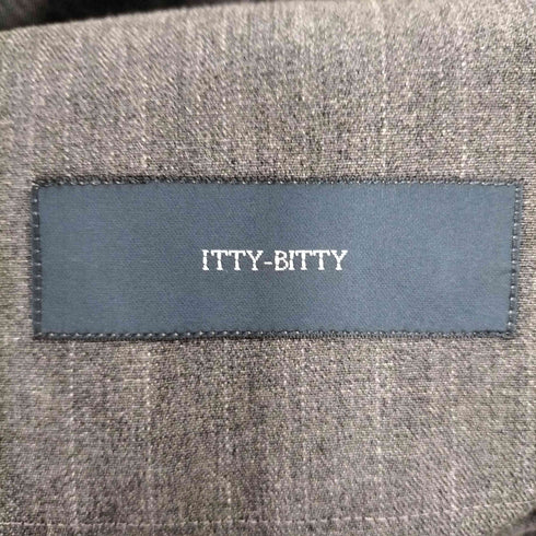 イッティビッティ ITTY-BITTY シャドーストライプ フラップポケット ワークシャツ メンズ JPN:3