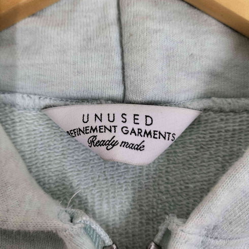 アンユーズド UNUSED SWEAT ZIP HOODIE スウェット ジップアップパーカー メンズ JPN:1