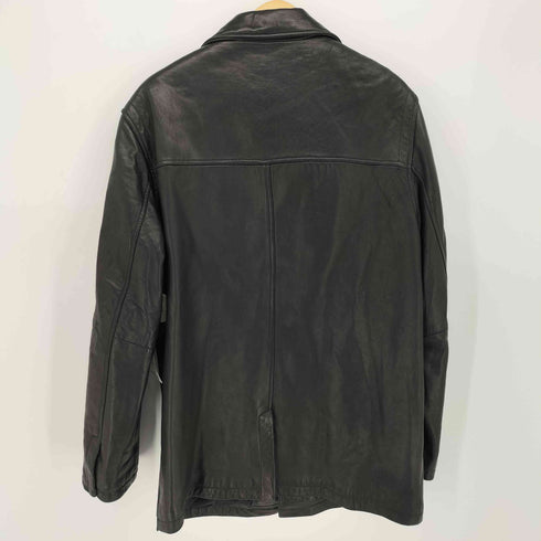 ゲス GUESS 本革 レザー テーラード ジャケット メンズ import:S
