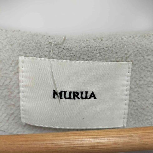 ムルーア MURUA オーバースリーブノーカラーコート レディース JPN:2