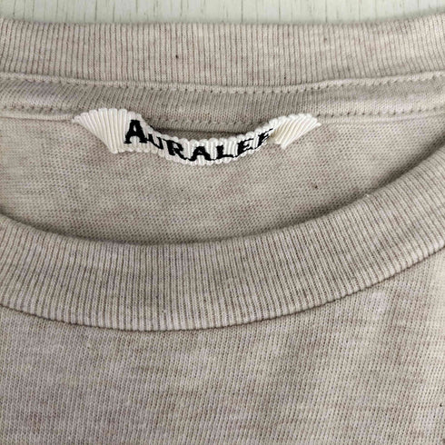 オーラリー AURALEE SEAMLESS CREW NECK TEE メンズ JPN:5
