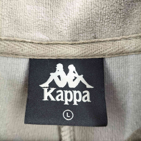 カッパ Kappa ベロアブルゾン 総柄 モノグラム メンズ JPN:L