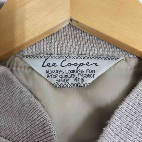リー Lee Cooper ロゴ刺繍 ジップアップジャケット ブルゾン メンズ import:XL