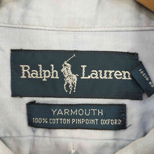 ラルフローレン RALPH LAUREN YARMOUTH ポニー刺繍 BDシャツ メンズ 16 1/2