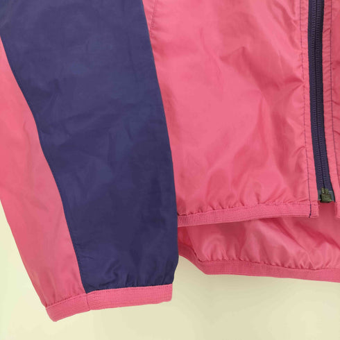 アディダス adidas ロゴ プリント スイッチングカラー ジップアップ パーカー ジャケット レディース JPN:S