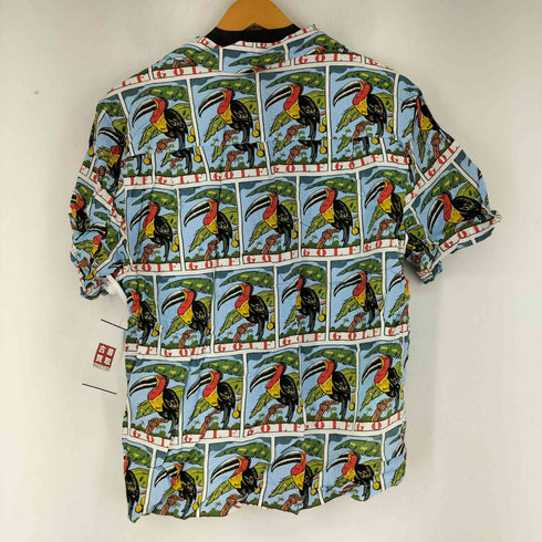 ゴルフワン GOLF WANG S/S アニマルアロハシャツ メンズ import:S