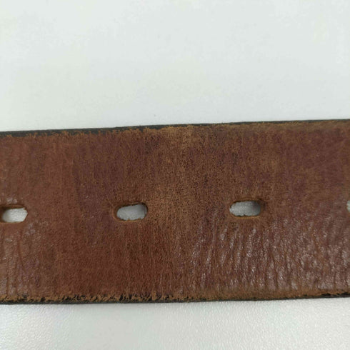 ウィルソン Wilsons Leather USA製 ロゴ刻印 レザー ベルト メンズ 40