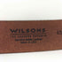 ウィルソン Wilsons Leather USA製 ロゴ刻印 レザー ベルト メンズ 40