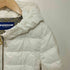 バーバリーブルーレーベル BURBERRY BLUE LABEL ジップアップ フード ダウンジャケット レディース JPN:38