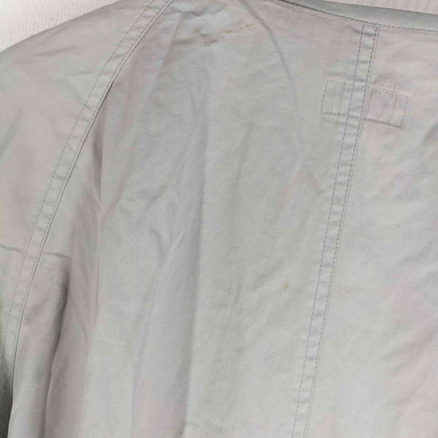 ポールスミスロンドン Paul Smith LONDON OLD チンストラップ 比翼ステンカラーコート コットン 薄手 メンズ import:M