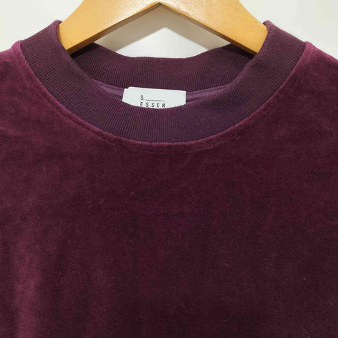 S.ESSENTIALS ベロアトップス レディース JPN:38