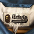 アベイシングエイプ A BATHING APE 20AW TIGER EMBROIDERY COACH JACKET 虎刺繍 サテン コーチジャケット メンズ JPN:M