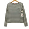 ラコステライブ Lacoste Live 鹿の子刺繍 ボーダー ボートネック L/S カットソー メンズ JPN:M