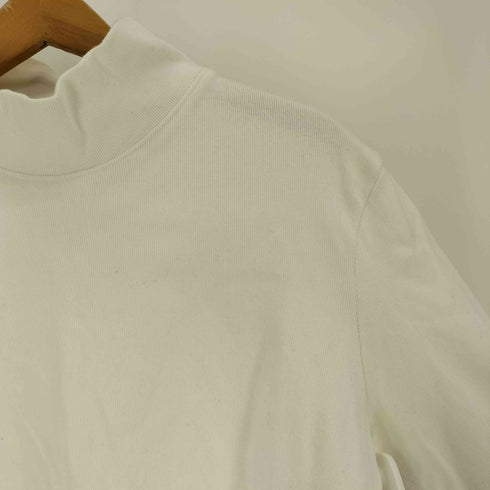 クジャクバイタクマニシザカ kujaku by Takuma Nishizaka モックネック クロップド コットン ヘビーウエイト L/S Tシャツ メンズ FREE