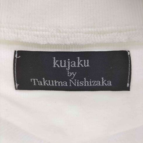 クジャクバイタクマニシザカ kujaku by Takuma Nishizaka モックネック クロップド コットン ヘビーウエイト L/S Tシャツ メンズ FREE