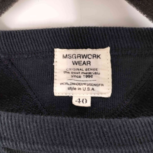 MS GRWORK WEAR クルーネックトレーナー メンズ US:40