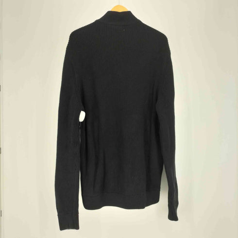 ザラ ZARA ダブルジップ コットン ドライバーズ ニット メンズ import:XL