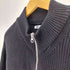 ザラ ZARA ダブルジップ コットン ドライバーズ ニット メンズ import:XL
