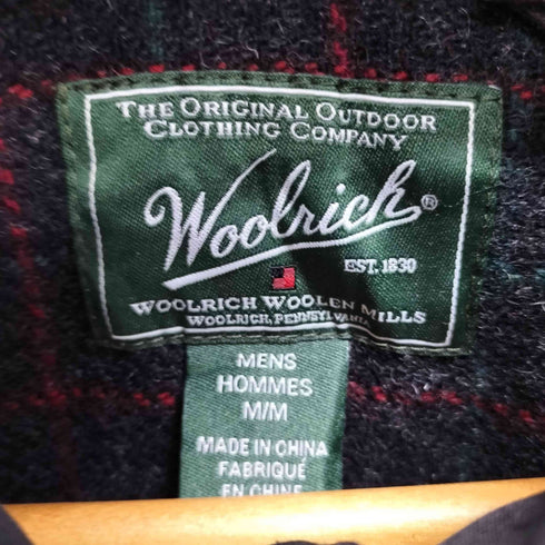 ウールリッチ WOOLRICH WoolStagShirt ウールL/S チェックシャツ メンズ import:M