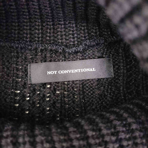 ノットコンベンショナル NOT CONVENTIONAL デザインニット メンズ