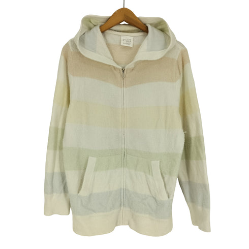 ジェラートピケ gelato pique 23SS スムーズィー 5ボーダー パーカ ジップアップ レディース ONE SIZE