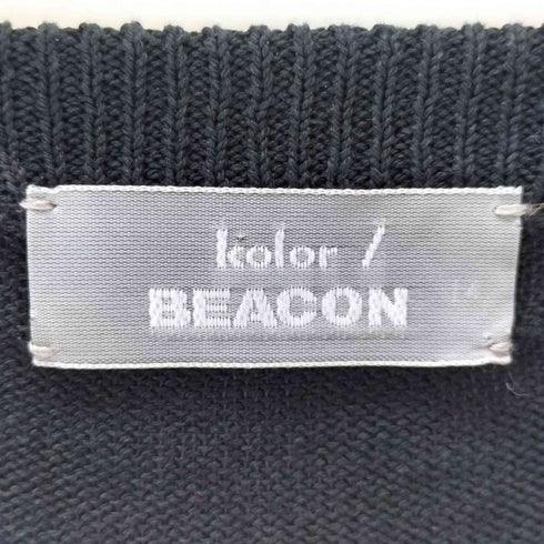 カラービーコン kolor BEACON リブ切替コットンニット メンズ JPN:2