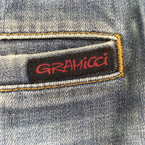 グラミチ GRAMICCI DENIM DRAPING PANTS メンズ JPN:M