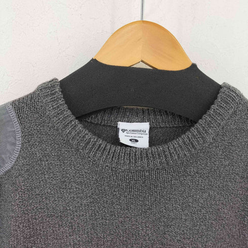 コロンビア Columbia アクリルコットン エルボーパッチ コマンドニット メンズ JPN:XL