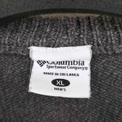 コロンビア Columbia アクリルコットン エルボーパッチ コマンドニット メンズ JPN:XL
