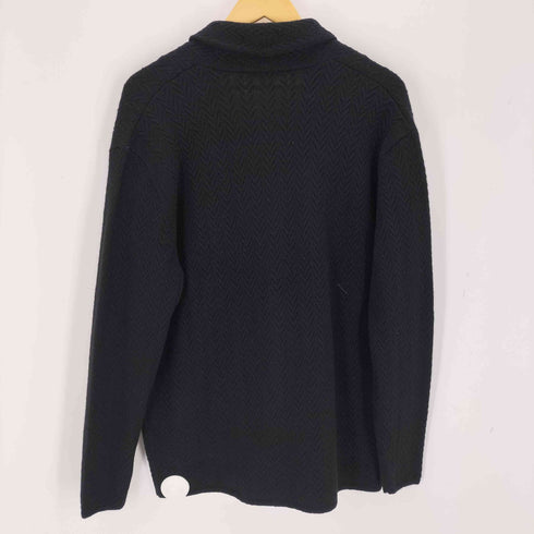 ユナイテッドアローズ UNITED ARROWS ウールリネン ヘリンボーン ショールカラー カーディガン メンズ JPN:XL