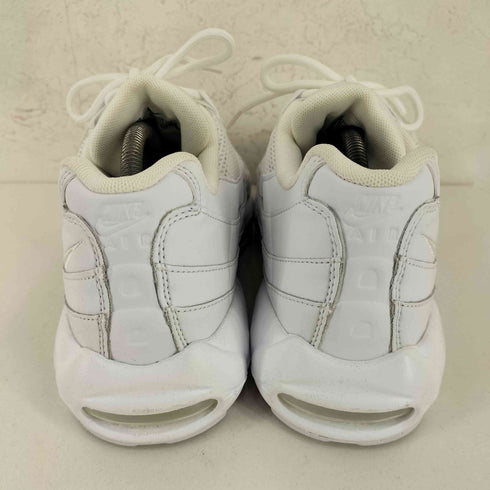 ナイキ NIKE W AIR MAX 95 WHITE/WHITE-METALLIC SILVER メンズ JPN:29