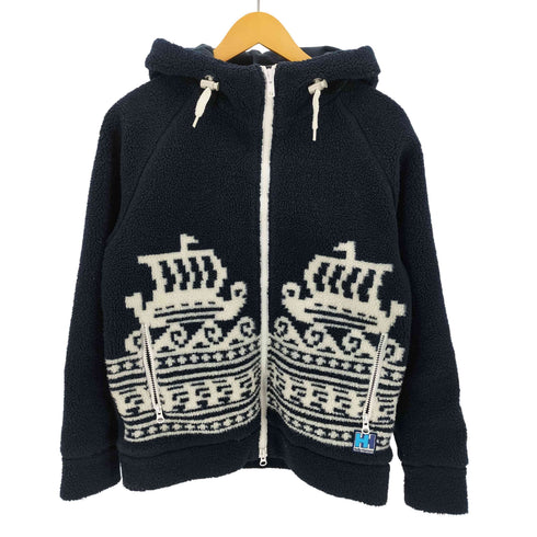 ヘリーハンセン HELLY HANSEN ボアフリース ジップアップ パーカー レディース import:L