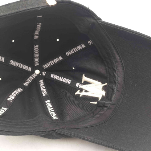 WOOALONG Signature Logo ball cap シグネチャーロゴ ベースボールキャップ メンズ S