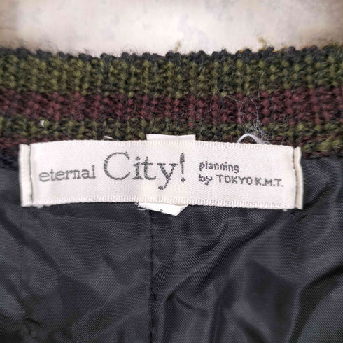 ETERNAL CITY ラメデザインカーディガン レディース FREE