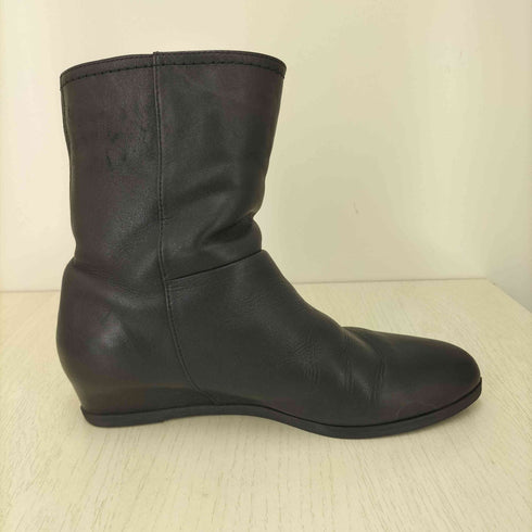 ランバンコレクション LANVIN COLLECTION インヒールショートブーツ レディース 22-1/2