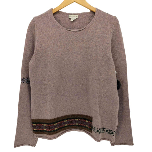 ドリスヴァンノッテン DRIES VAN NOTEN ライカ期 トライバル柄 プルオーバー ニット レディース L