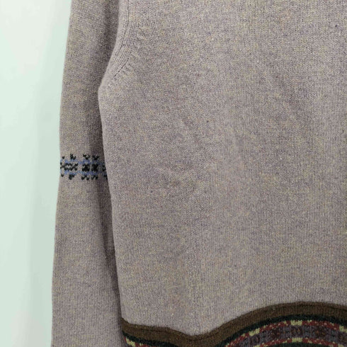 ドリスヴァンノッテン DRIES VAN NOTEN ライカ期 トライバル柄 プルオーバー ニット レディース L