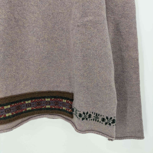 ドリスヴァンノッテン DRIES VAN NOTEN ライカ期 トライバル柄 プルオーバー ニット レディース L