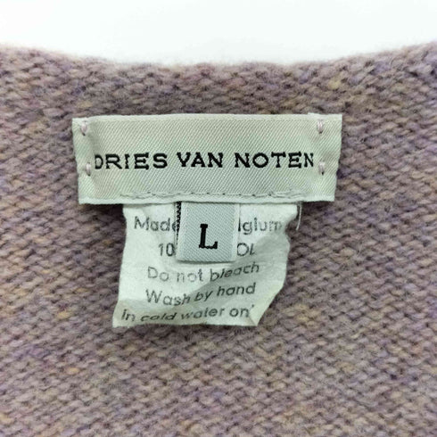 ドリスヴァンノッテン DRIES VAN NOTEN ライカ期 トライバル柄 プルオーバー ニット レディース L