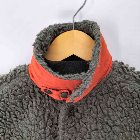 マジックナンバー MAGIC NUMBER ロゴ刺繍ボアジャケット メンズ